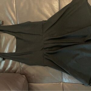 UO Black Romper Dress